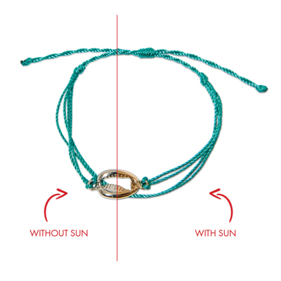 Sea Green Cowrie Shell Bracelet