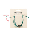  Sea Green Cowrie Shell Bracelet