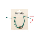  Sea Green Cowrie Shell Bracelet
