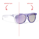  Plum Luck Youth Sunglasses