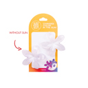  Plumeria 2 Pack Hair Clips