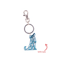  Metal Wolf Blue Key Chain