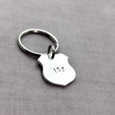  Personalized Police Officer Gift Set , Always Come Home Safe to Me + Custom Badge