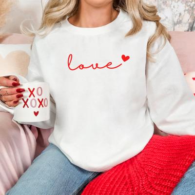 Love Sweatshirt | Valentine's Day Sweatshirt