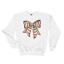 Large White Snack Cake Bow Christmas Sweatshirt