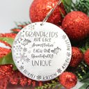  Grandchildren Christmas ornament, personalized Christmas ornament