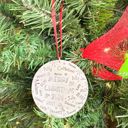 Ribbon Personalized ornament, Christmas ornament for large family