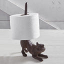 Cat Butt Cast Iron Tissue Holder Cast Iron Towel or Tissue Holders - Cat, Whale, Giraffe