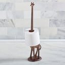 Giraffe Cast Iron Paper Towel Holder Cast Iron Towel or Tissue Holders - Cat, Whale, Giraffe