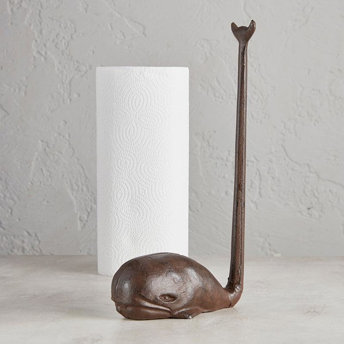 Cast Iron Towel or Tissue Holders - Cat, Whale, Giraffe