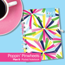 Geo/Poppin Pinwheels/Sweets & Treats Pocket Notebooks Bundle of 3 | List, Plan, Doodle