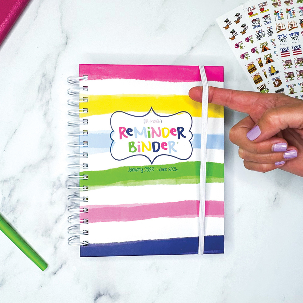 2025-26 Reminder Binder® Planner | January 2025 - June 2026