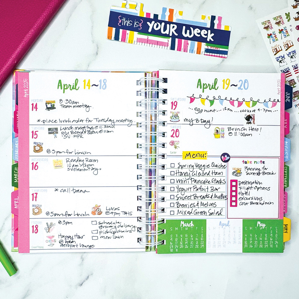 2025-26 Reminder Binder® Planner | January 2025 - June 2026