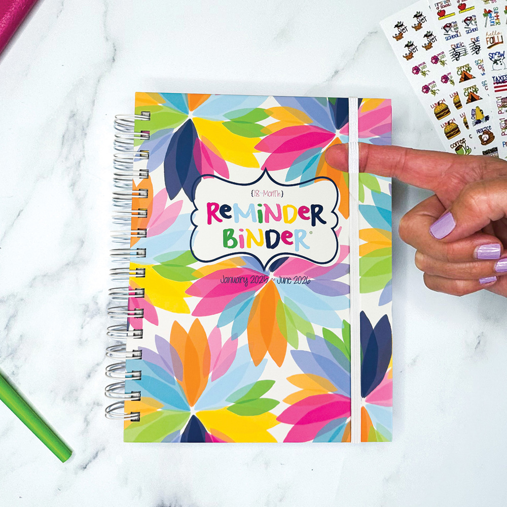 2025-26 Reminder Binder® Planner | January 2025 - June 2026