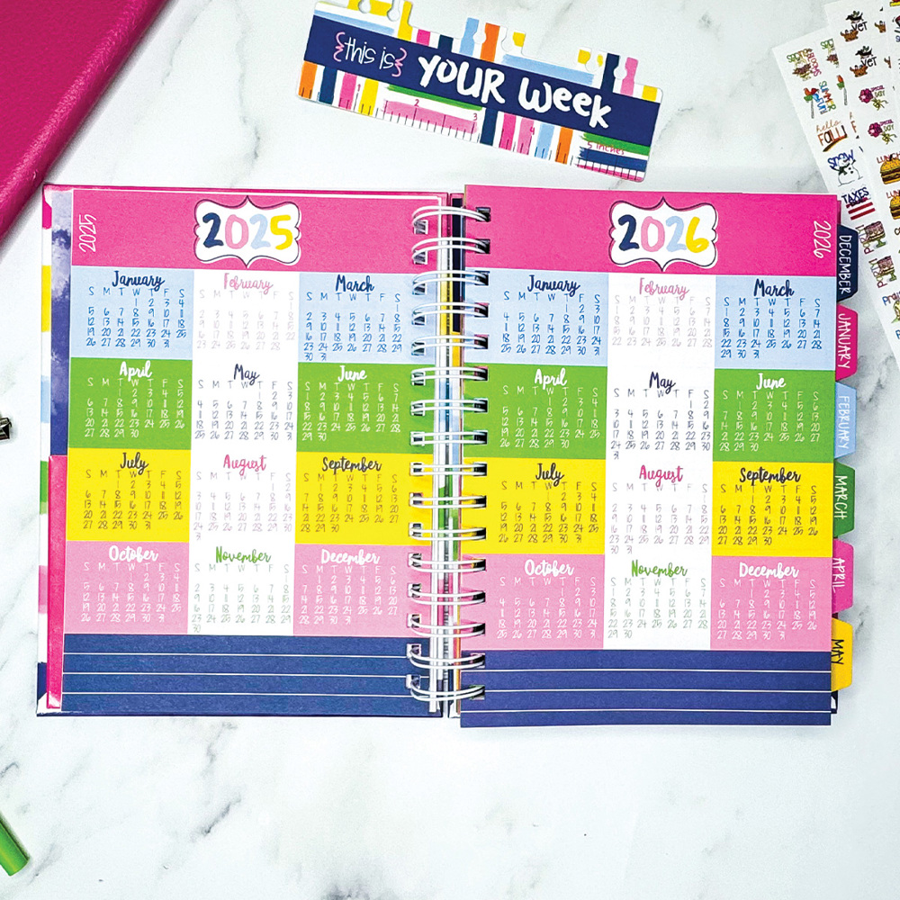 2025-26 Reminder Binder® Planner | January 2025 - June 2026