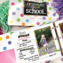 Pastel Dots Class Keeper® Easiest School Days Memory Book