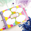 Pastel Dots Class Keeper® Easiest School Days Memory Book