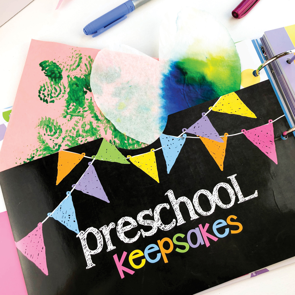 Class Keeper® Easiest School Days Memory Book + School Stickers