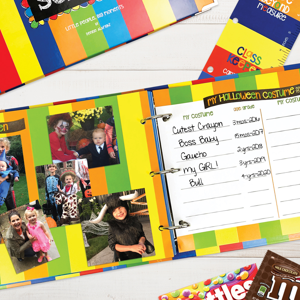 Class Keeper® Easiest School Days Memory Book + School Stickers