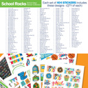 Primary Stripes Class Keeper® Easiest School Days Memory Book + School Stickers