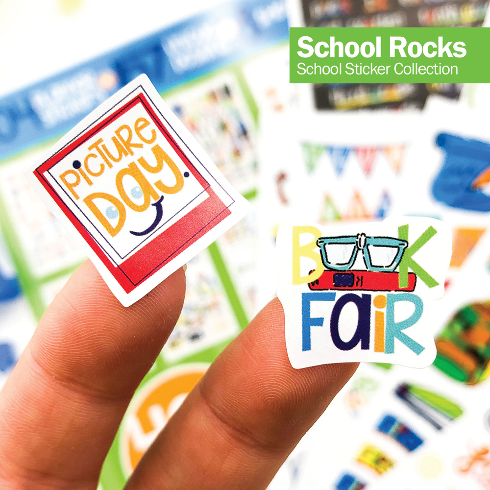 Class Keeper® Easiest School Days Memory Book + School Stickers