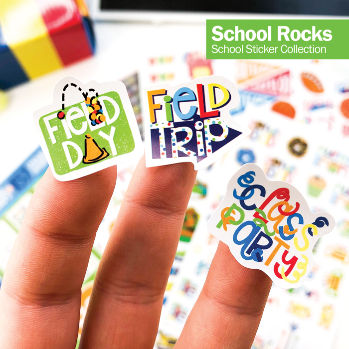 Class Keeper® Easiest School Days Memory Book + School Stickers