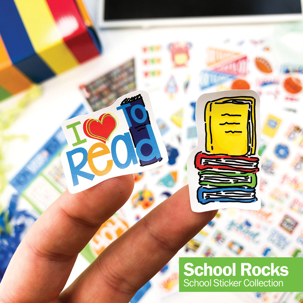 Class Keeper® Easiest School Days Memory Book + School Stickers