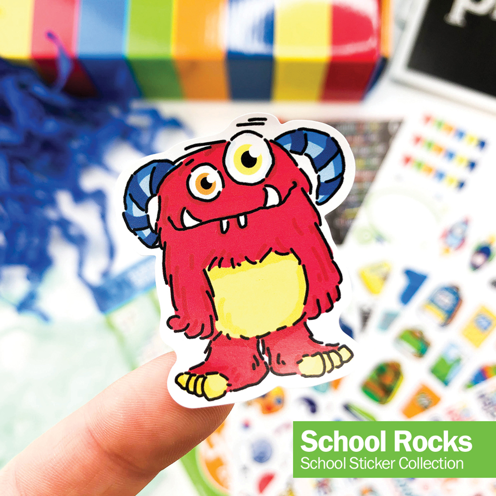 Class Keeper® Easiest School Days Memory Book + School Stickers