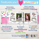 Pastel Dots Class Keeper® Easiest School Days Memory Book