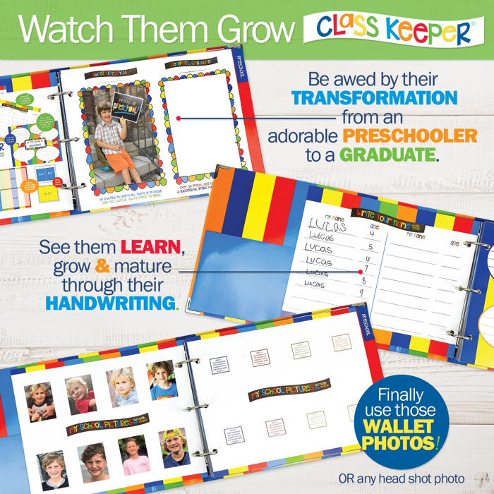 Class Keeper® Easiest School Days Memory Book