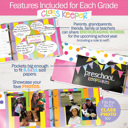 Pastel Dots Class Keeper® Easiest School Days Memory Book