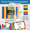 Pastel Dots Class Keeper® Easiest School Days Memory Book