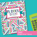 Geo Budget Binder™ Bill Tracker Financial Planner