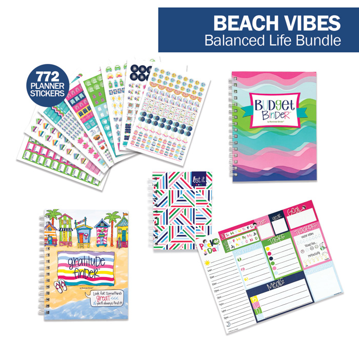 NEW! Balanced Life Bundle | Keep Life on Track with Gratitude, Budgeting & Planning Tools