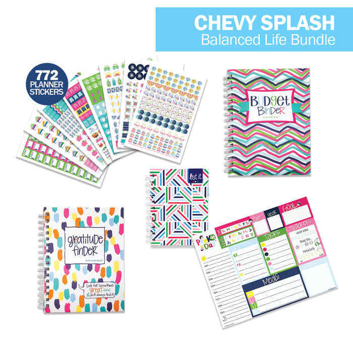 NEW! Balanced Life Bundle | Keep Life on Track with Gratitude, Budgeting & Planning Tools