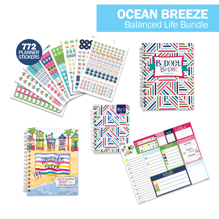 NEW! Balanced Life Bundle | Keep Life on Track with Gratitude, Budgeting & Planning Tools