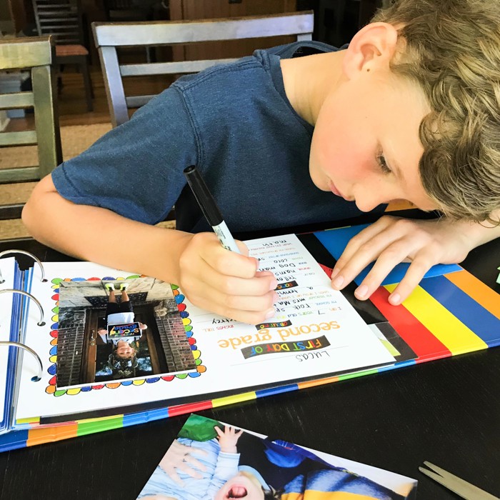 Class Keeper® Easiest School Days Memory Book & Stickers Bundle + BONUS Digital Keeper