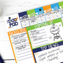  Family Command Center | Weekly Planner Pads Bundle