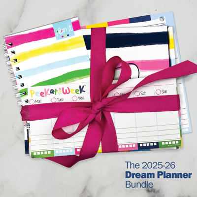 NEW! Dream Planner Bundle | 2025-26 Reminder Binder® + 2 Planner Pads & Pocket Notebook