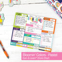 Bloomin' Colors Earn & Learn® Kids Chore Chart Pad