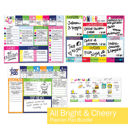 All Bright & Cheery Bundle Family Command Center | Weekly Planner Pads Bundle