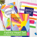 Faithful Heart Set (Faith Collection) Bundle of (3)  Gratitude Finder® Gratitude Journals