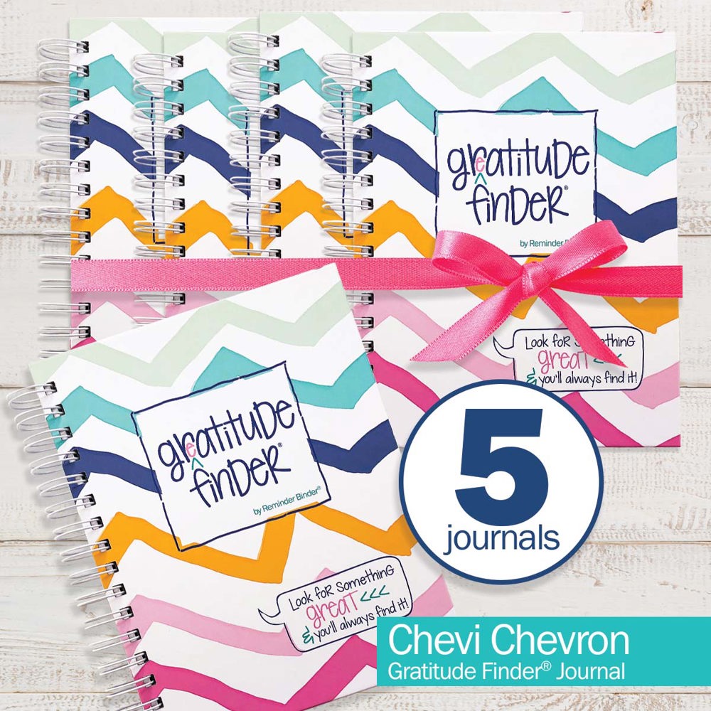 Bundle of (5) Gratitude Finder® Gratitude Journals