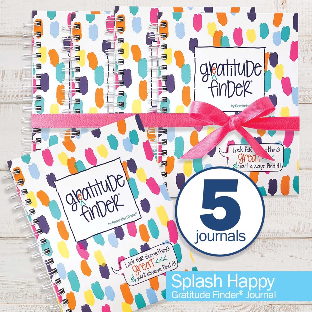 Bundle of (5) Gratitude Finder® Gratitude Journals