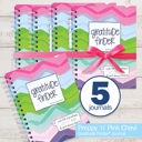 Preppy 'n' Pink Chevi Bundle of (5) Gratitude Finder® Gratitude Journals