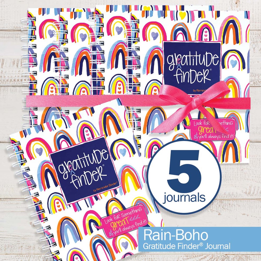 Bundle of (5) Gratitude Finder® Gratitude Journals