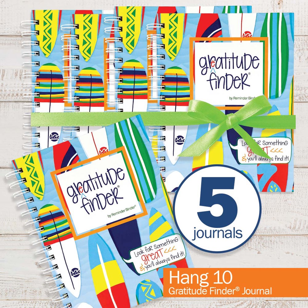 Bundle of (5) Gratitude Finder® Gratitude Journals