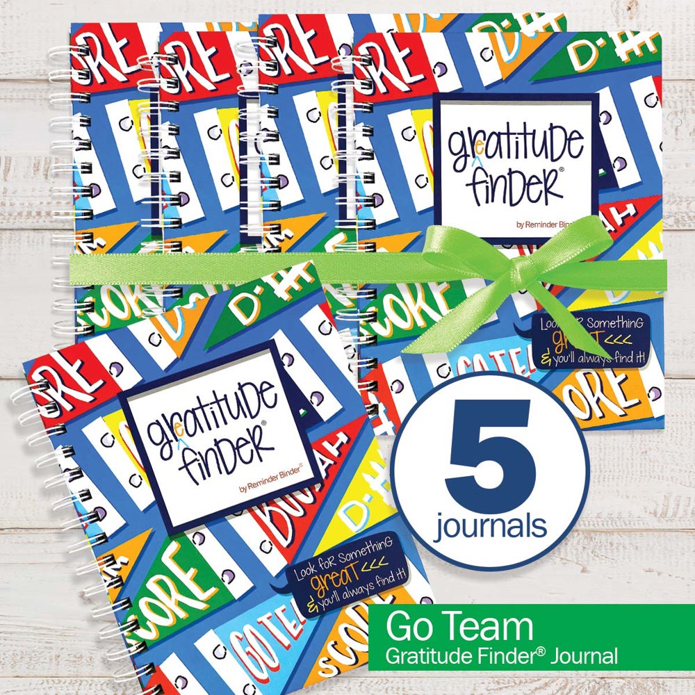 Bundle of (5) Gratitude Finder® Gratitude Journals