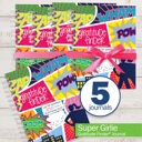 Super Girlie Bundle of (5) Gratitude Finder® Gratitude Journals