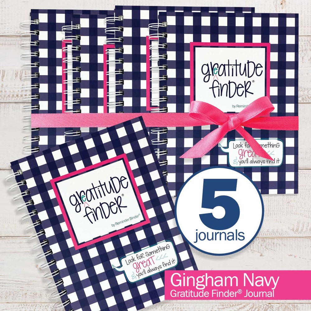 Bundle of (5) Gratitude Finder® Gratitude Journals